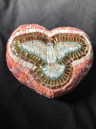 A mosaic heart